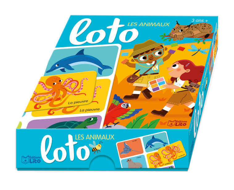 LOTO - LES ANIMAUX - COSTAMAGNA BEATRICE - LITO