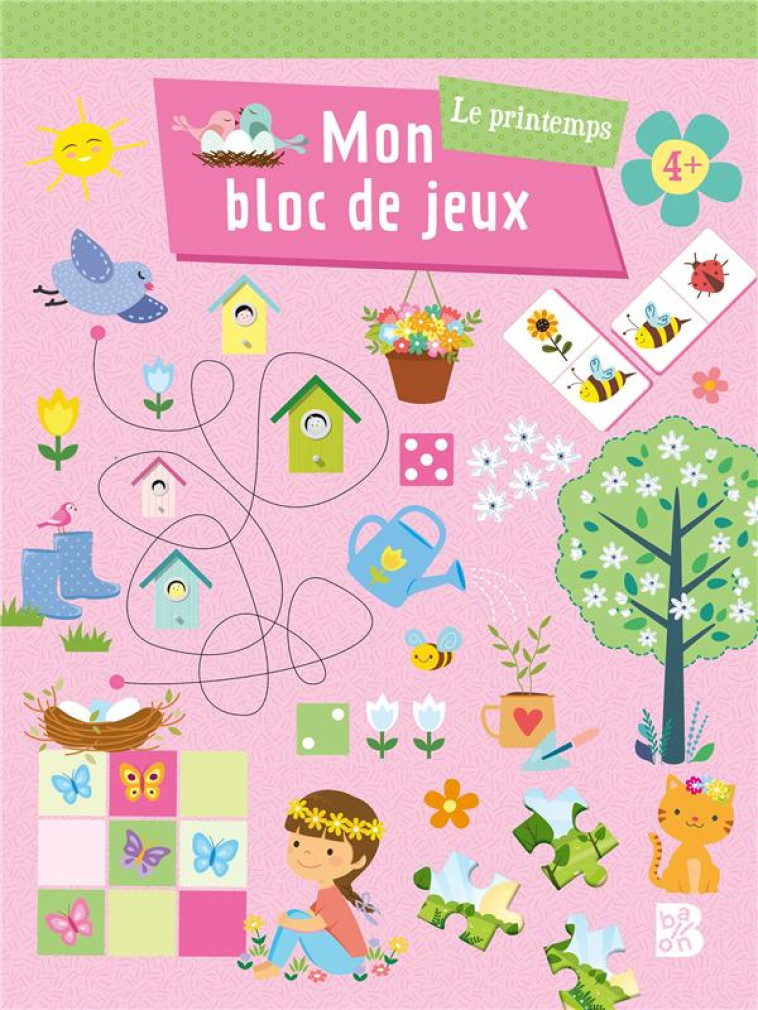 MON BLOC DE JEUX - LE PRINTEMPS - 123RF.COM - NC