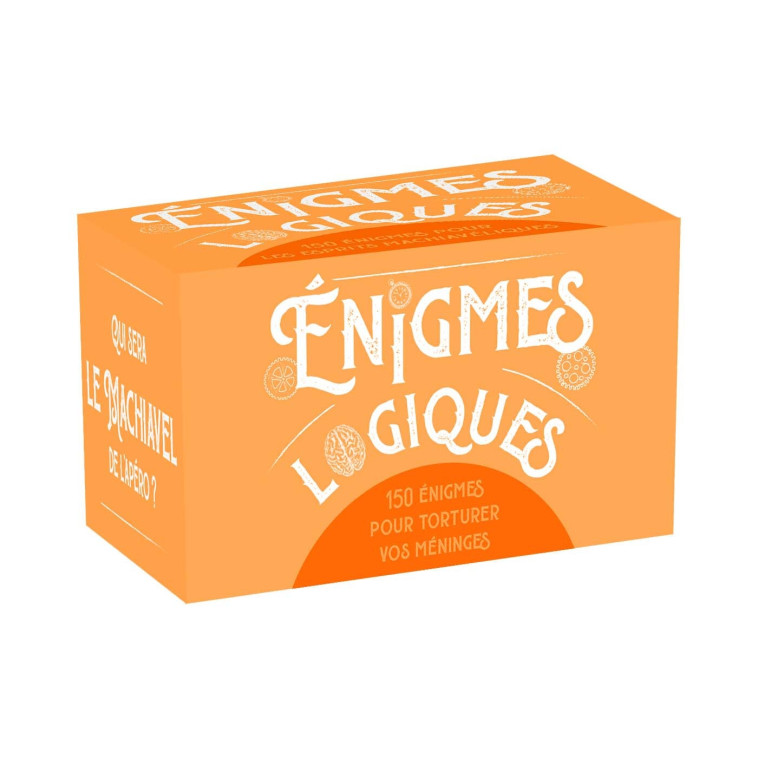 BOITE ENIGMES LOGIQUES - XXX - HACHETTE PRAT