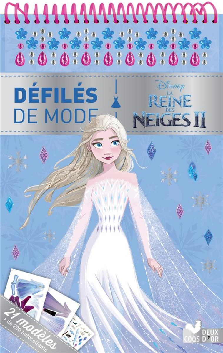 LA REINE DES NEIGES 2 - BLOC A SPIRALE - DISNEY - HACHETTE