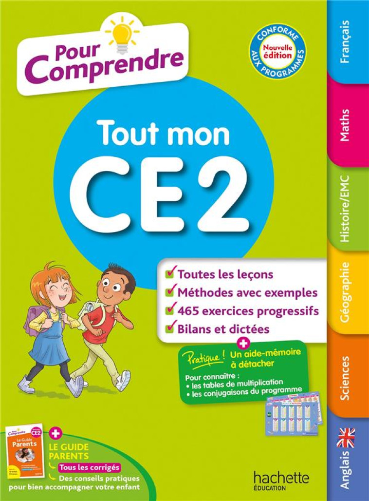 POUR COMPRENDRE TOUT MON CE2 - ALLISY/BODEAU/DACHET - HACHETTE