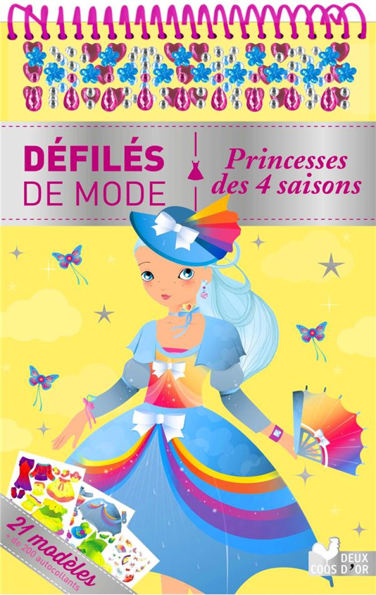 PRINCESSES DES 4 SAISONS - BLOC A SPIRALE - SOUPPART - HACHETTE