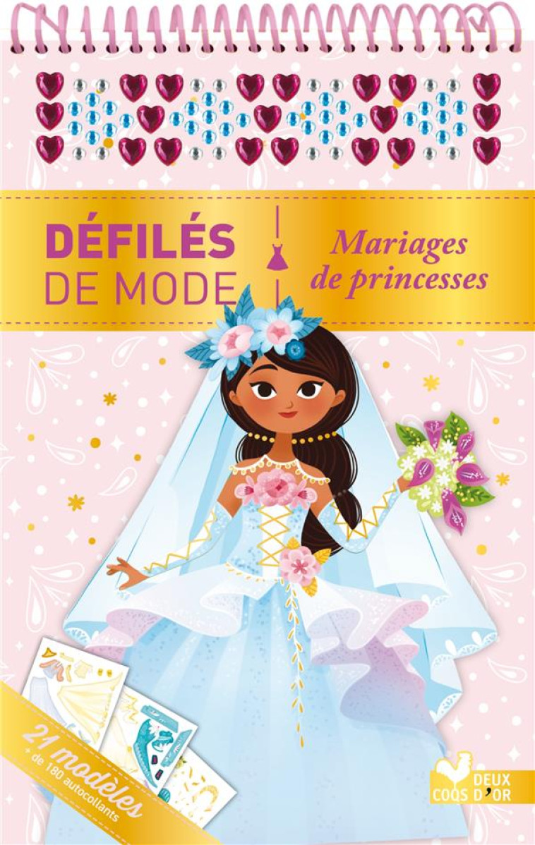 MARIAGES DE PRINCESSES - BLOC A SPIRALE - LA BALEINE LILI - HACHETTE