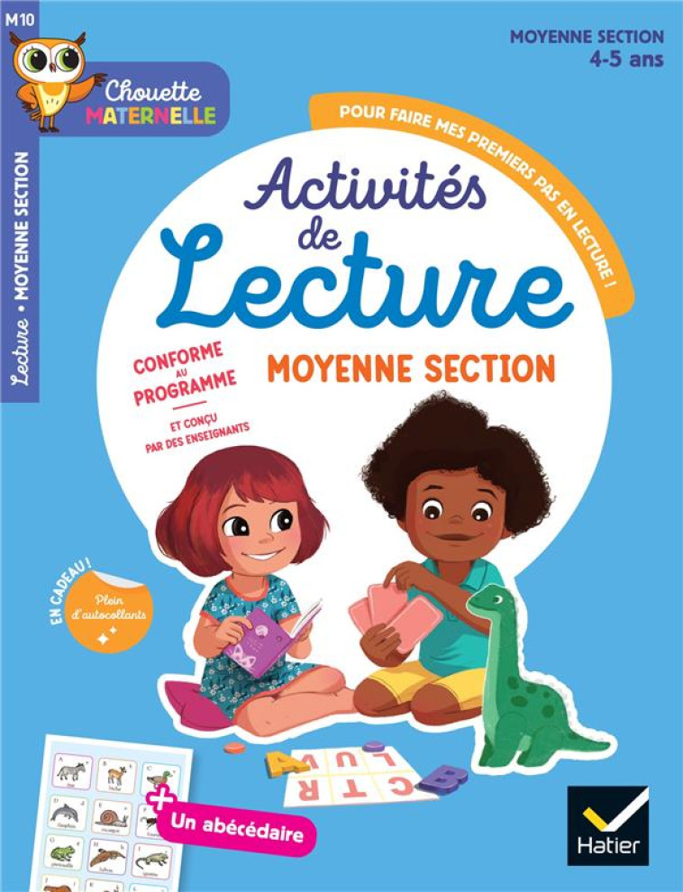 ACTIVITES DE LECTURE MOYENNE SECTION - COHEN/ROULLIER - HATIER SCOLAIRE