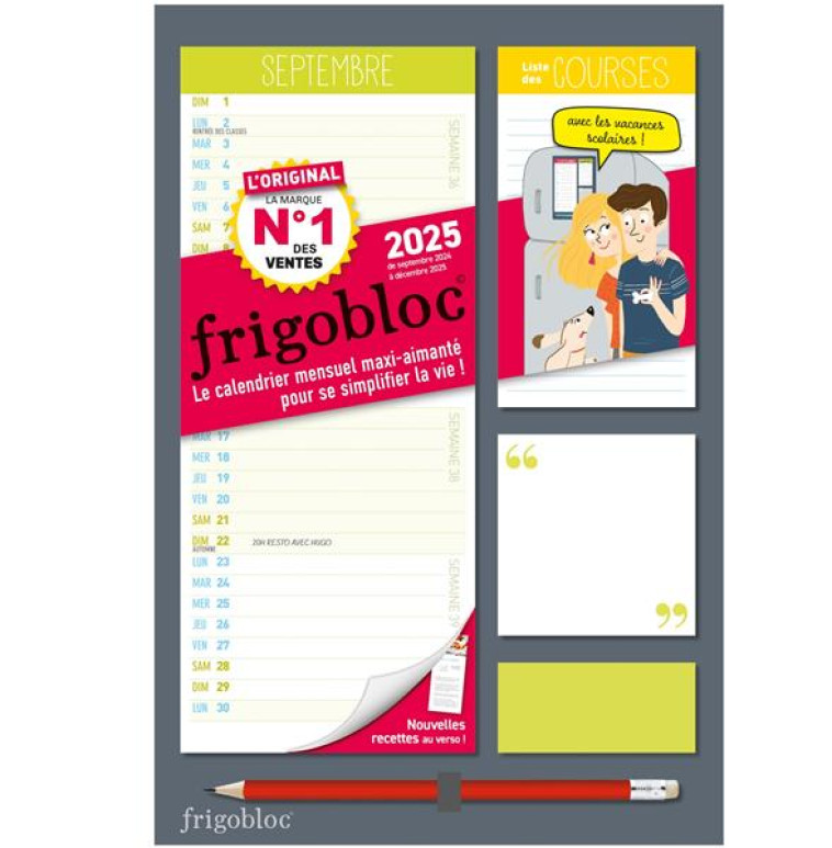 MINI FRIGOBLOC MENSUEL 2025 - COLLECTIF - NC