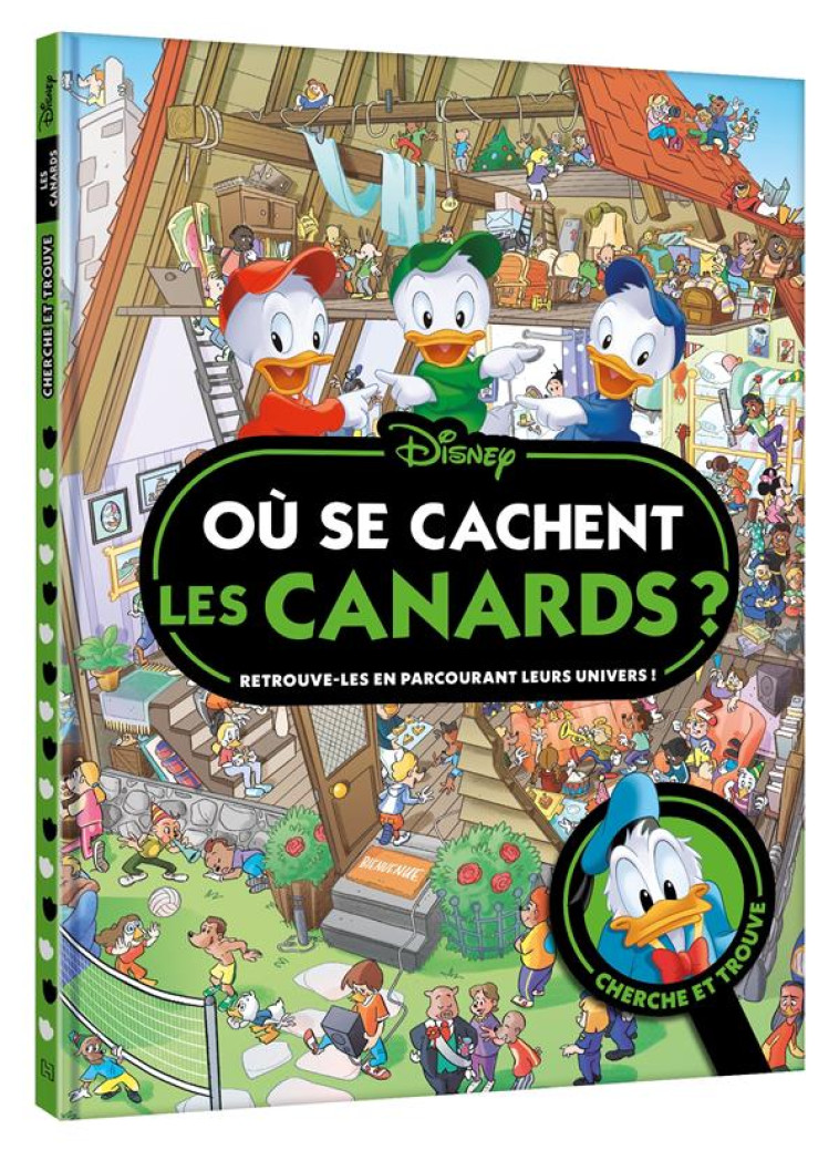 OU SE CACHENT LES CANARDS ? CHERCHE ET TROUVE - COLLECTIF - HACHETTE