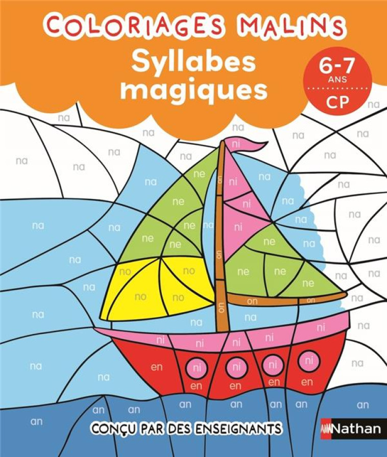 COLORIAGES MALINS SYLLABES MAGIQUES CP - PETIT-JEAN/PICARD - CLE INTERNAT