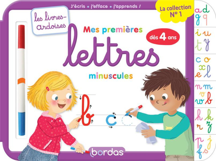 MES PREMIERES LETTRES MINUSCULES - HUDRISIER/LESCOAT - BORDAS