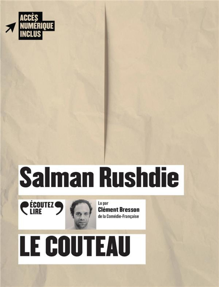 LE COUTEAU CD - 1 CD MP3 - SALMAN RUSHDIE - GALLIMARD