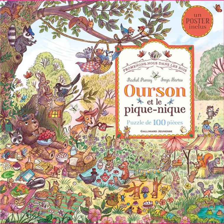 OURSON ET LE PIQUE-NIQUE - RACHEL PIERCEY - GALLIMARD