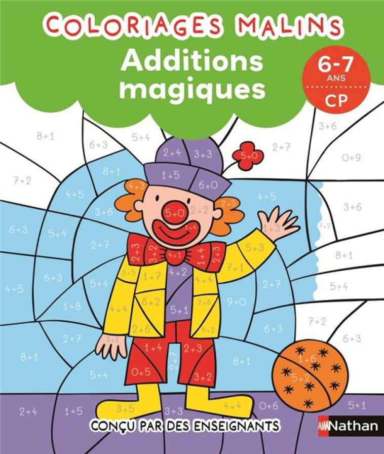 COLORIAGES MALINS ADDITIONS MAGIQUES CP - PETIT-JEAN/PICARD - CLE INTERNAT