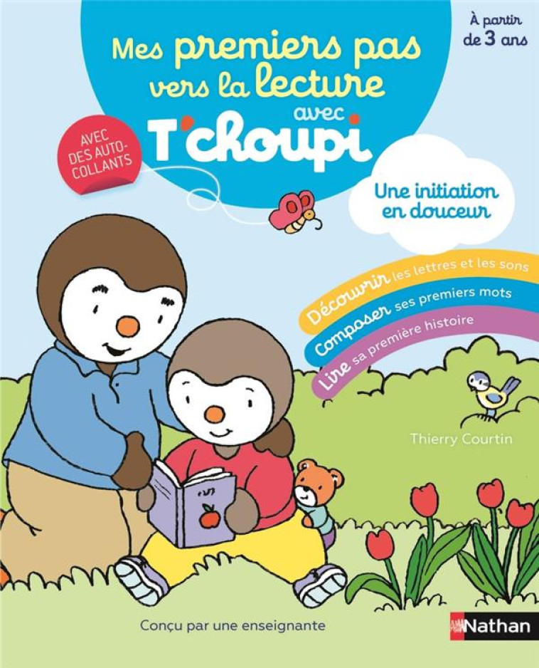 MES PREMIERS PAS VERS LA LECTURE AVEC T-CHOUPI - DE POUS COLLIN - CLE INTERNAT