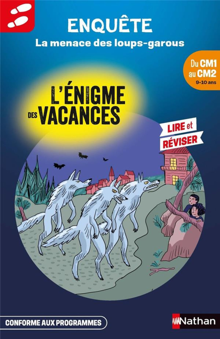 LA MENACE DES LOUPS-GAROUS CM1-CM2 - CLEMENT/RUF/GADY - CLE INTERNAT