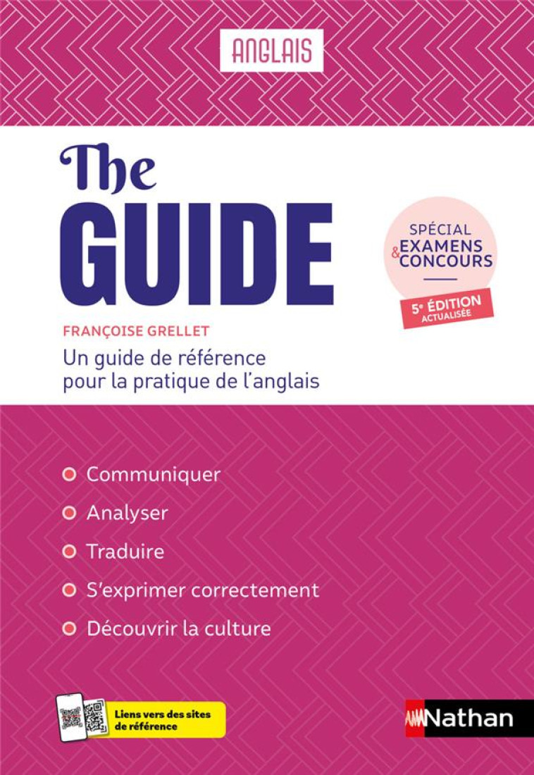 THE GUIDE ANGLAIS 2024 - GRELLET FRANCOISE - CLE INTERNAT