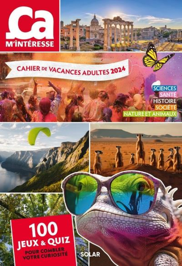 CAHIER DE VACANCES CA M-INTERESSE 2024 - CLUZEL VALERIE - SOLAR