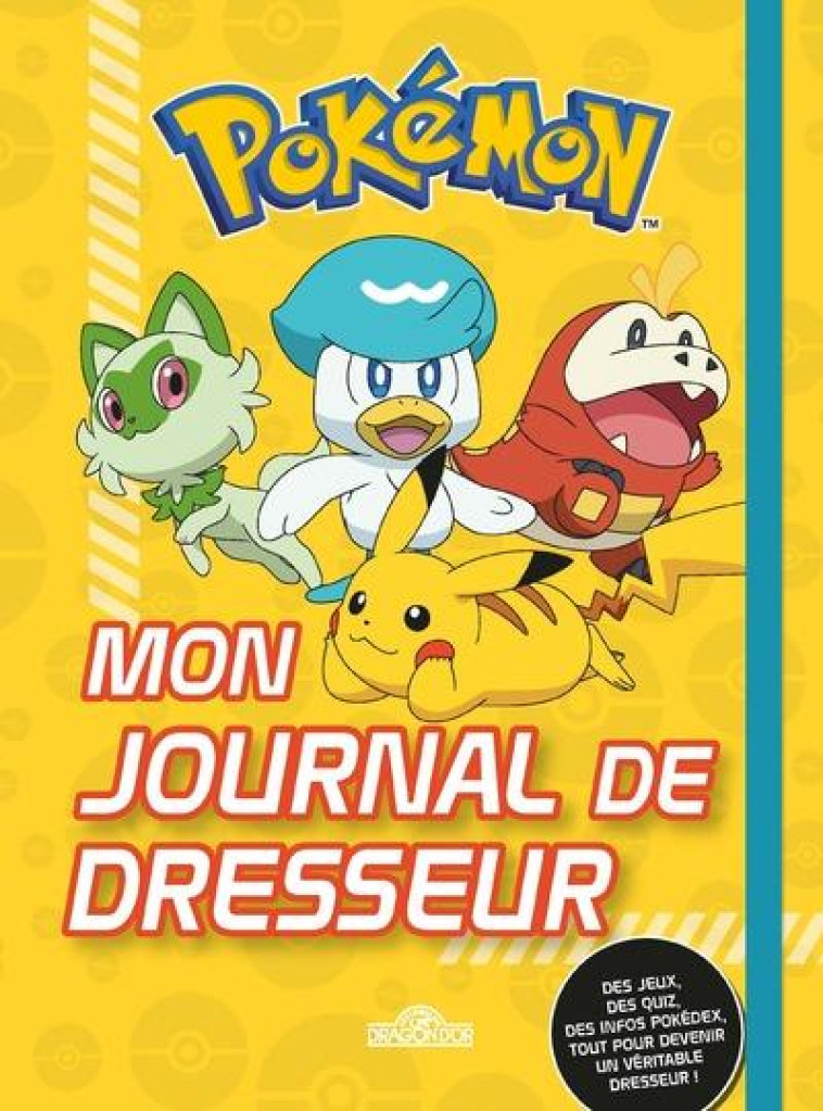 POKEMON - MON JOURNAL DE DRESSEUR - THE POKEMON COMPANY - NC