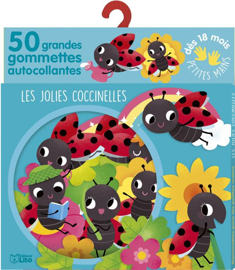 LES JOLIES COCCINELLES 50 GRANDES GOMMETTES - YI-HSUAN WU - NC