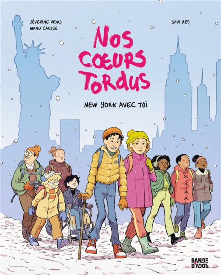 NOS COEURS TORDUS T02 NEW YORK AVEC TOI - VIDAL/MANU CAUSSE - BAYARD JEUNESSE