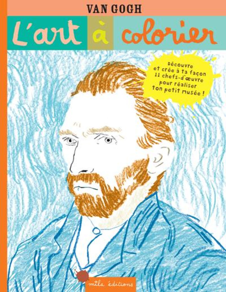 VAN GOGH L-ART A COLORIER - WEISS - MILA