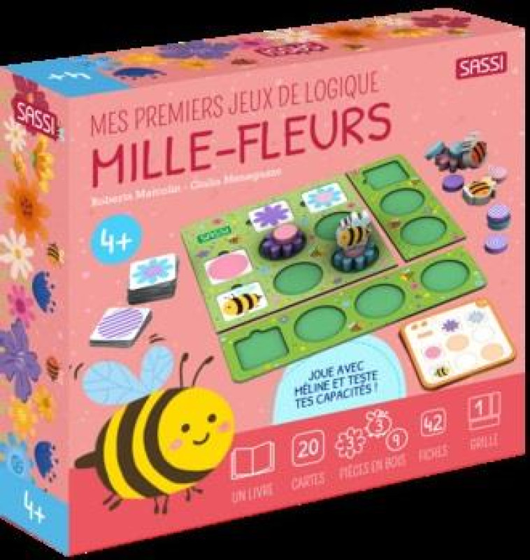 MES PREMIERS JEUX DE LOGIQUE MILLE-FLEURS - MARCOLIN/MENEGUZZO - NC