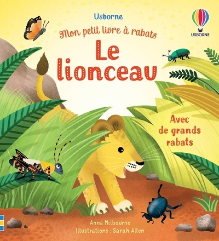 LE LIONCEAU - MON PETIT LIVRE A RABATS - MILBOURNE/ALLEN - USBORNE