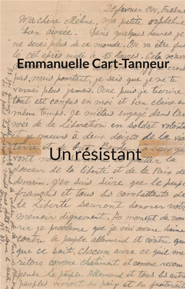 MISSAK : UN RESISTANT - CART-TANNEUR  EMMANUELLE - BOOKS ON DEMAND