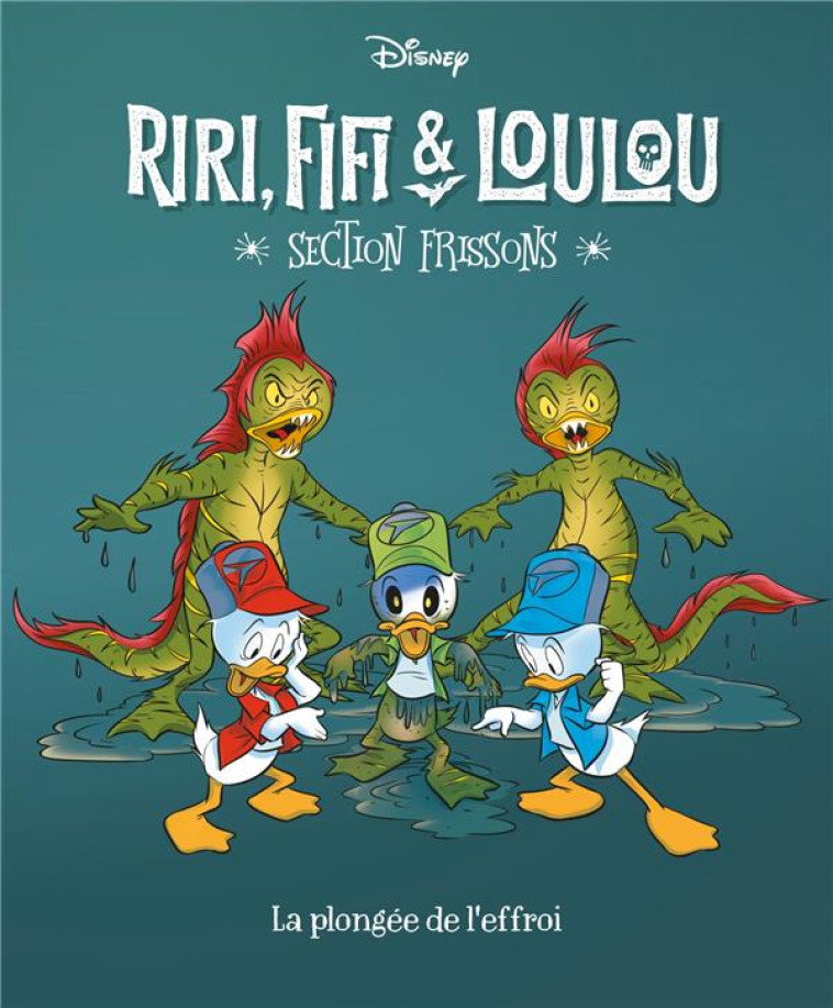 RIRI, FIFI & LOULOU SECTION FRISSONS T08 LA PLONGEE DE L-EFFROI - CHANTAL PERICOLI - 1001 HISTOIRES