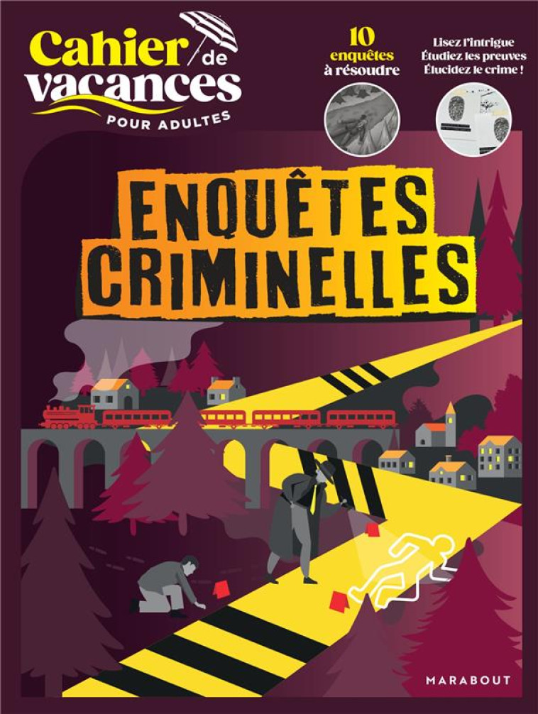 CAHIER DE VACANCES - ENQUETES CRIMINELLES - COLLECTIF - MARABOUT