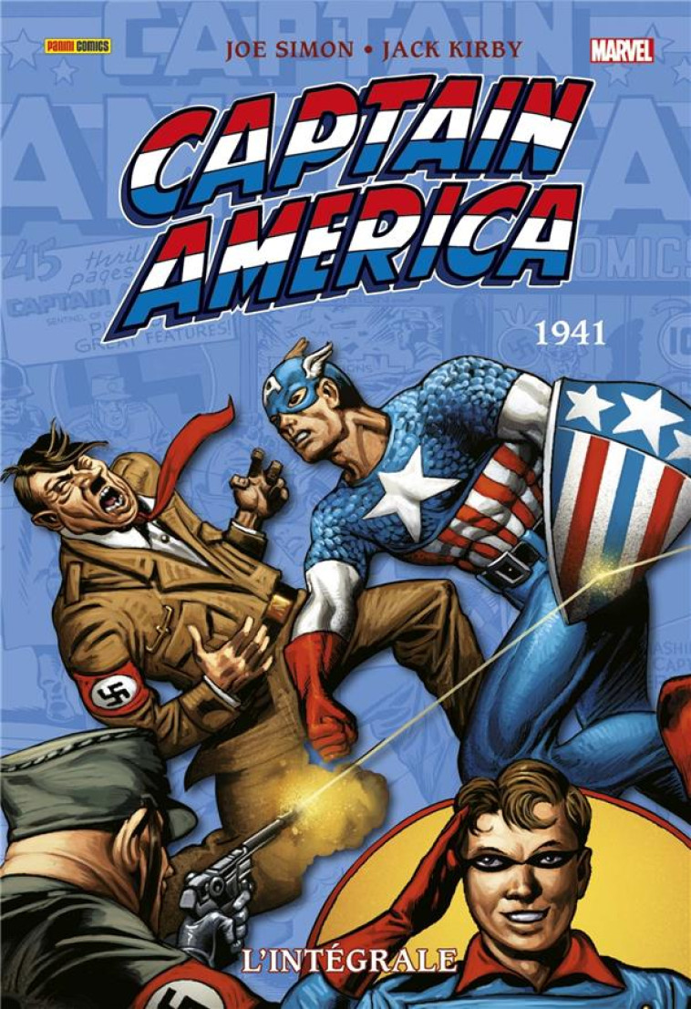 CAPTAIN AMERICA COMICS: L-INTEGRALE 1941 (T01) - (TOME 1) - SIMON/KIRBY - PANINI COM MAG