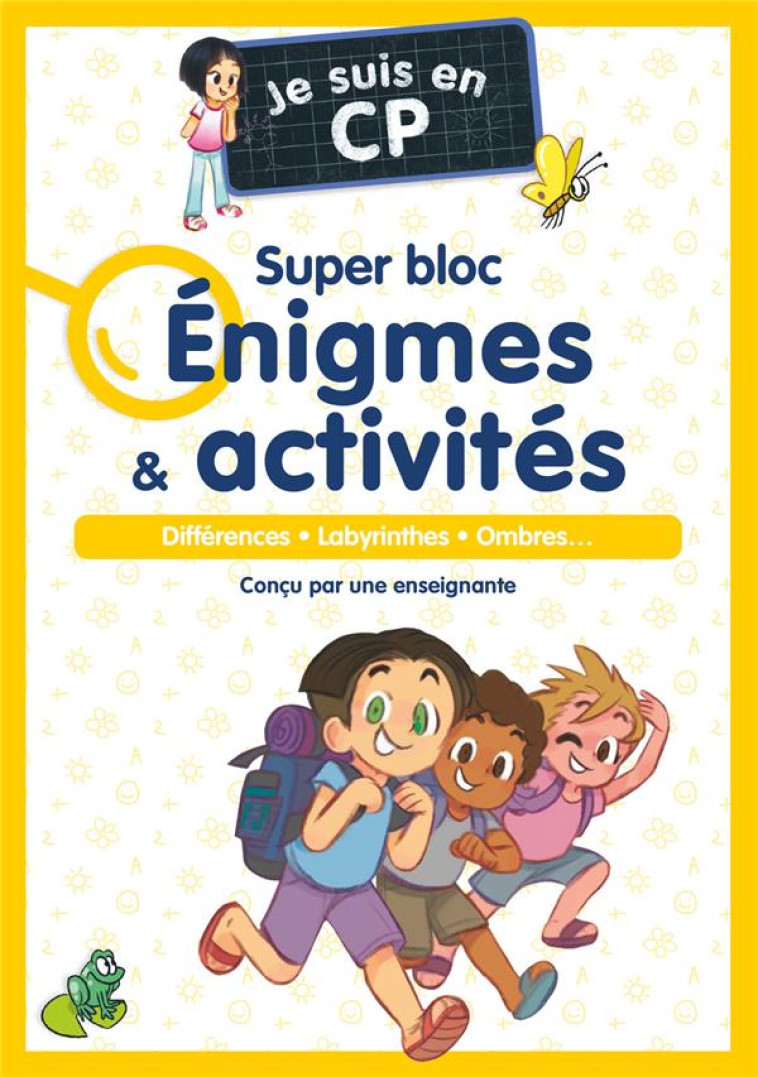 JE SUIS EN CP - SUPER BLOC ENIGMES & ACTIVITES - MAGDALENA/CASTERS - FLAMMARION