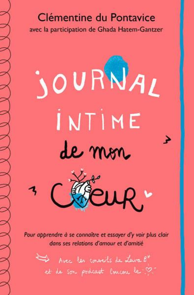 JOURNAL INTIME DE MON COEUR - PONTAVICE CLEMENTINE - EDL