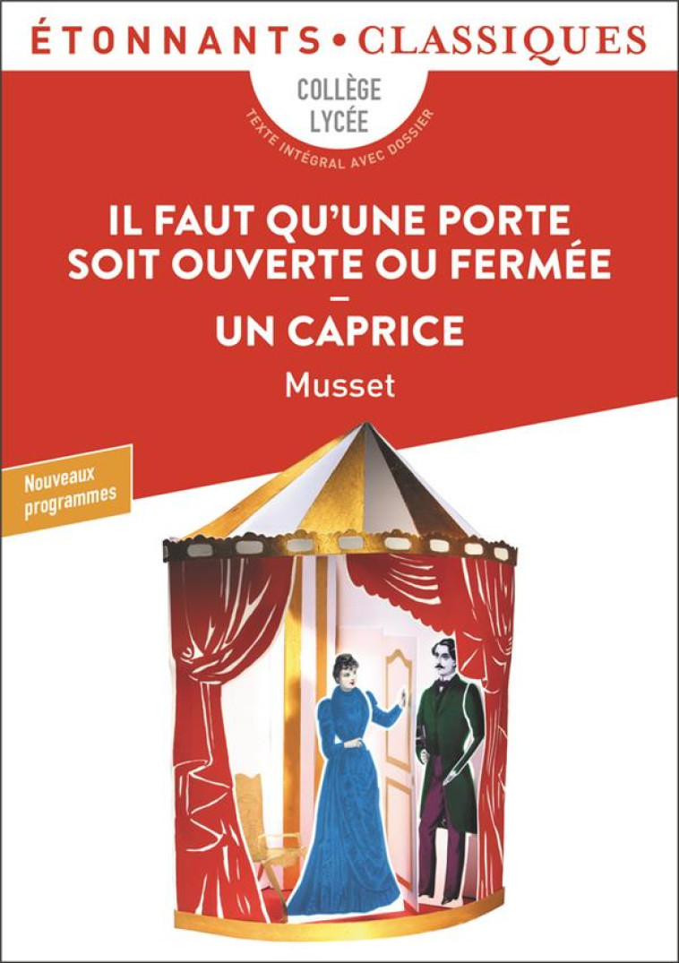 IL FAUT QU-UNE PORTE SOIT OUVERTE OU FERMEE - MUSSET ALFRED DE - FLAMMARION