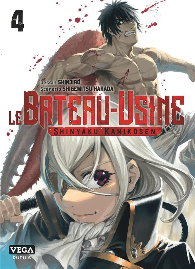 LE BATEAU-USINE T04 - HARADA SHIGEMITSU - VEGA MANGA