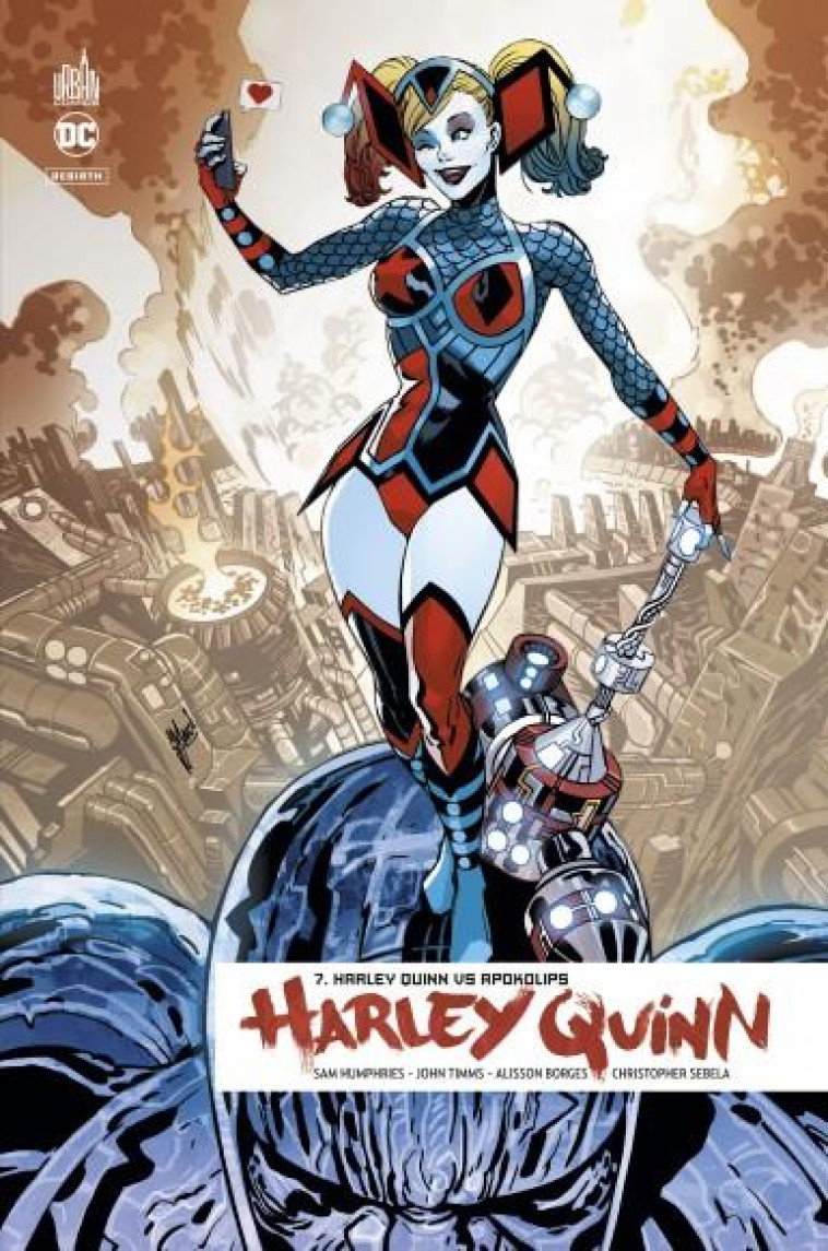 HARLEY QUINN REBIRTH  - TOME 7 - SEBELA CHRISTOPHER - URBAN COMICS