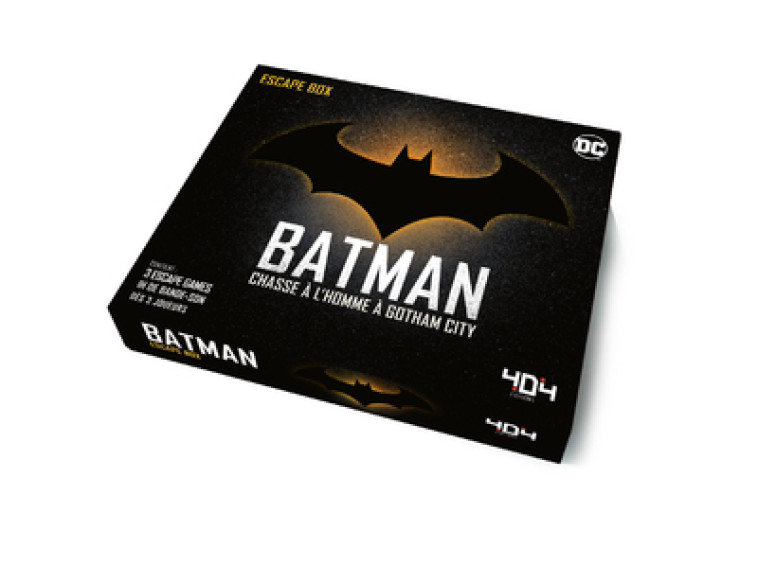 ESCAPE BOX BATMAN - WARNER BROS/ISCAN - 404 EDITIONS