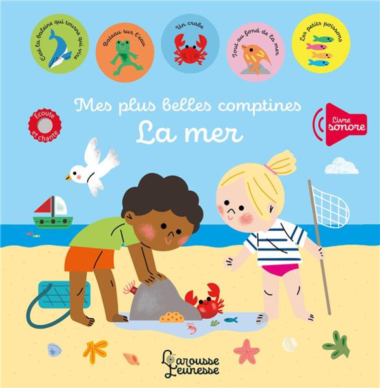 MES PLUS BELLES COMPTINES - LA MER - BOUXOM - LAROUSSE