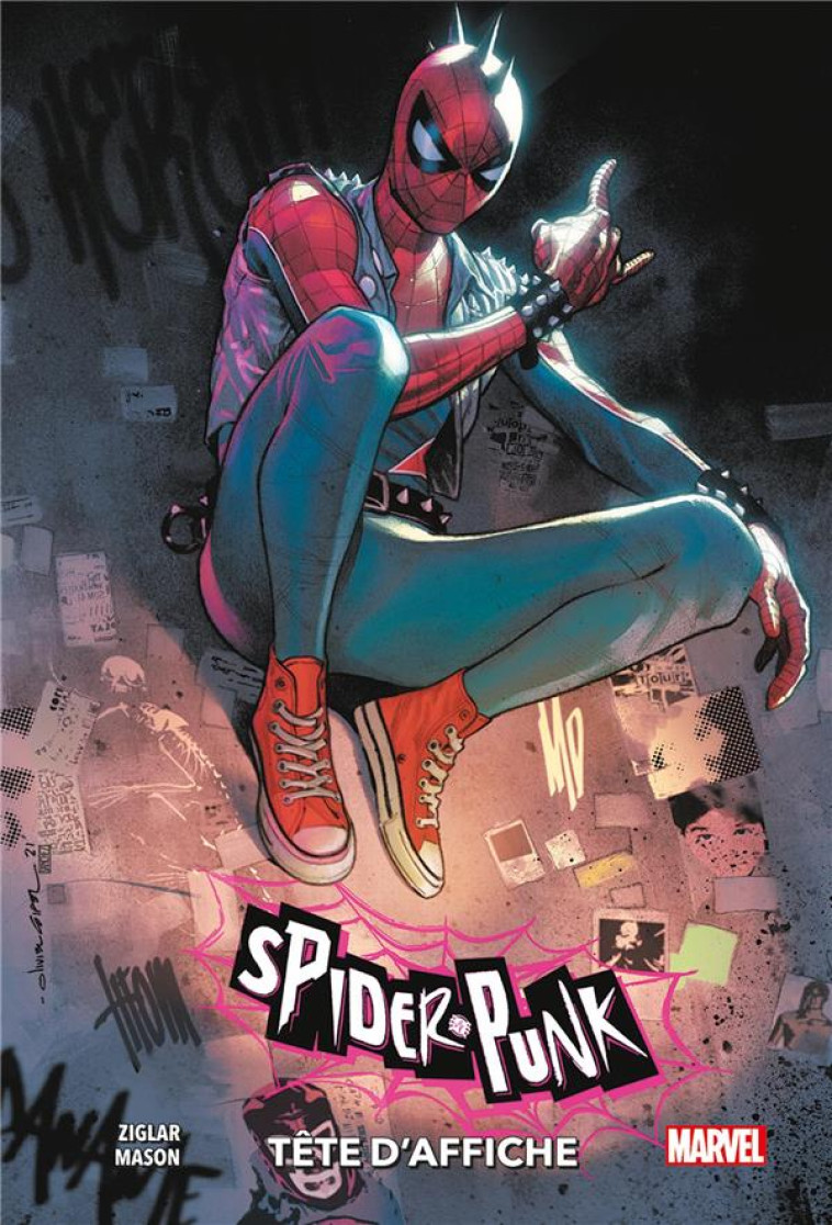 SPIDER-PUNK - TETE D-AFFICHE - ZIGLAR/MASON - PANINI