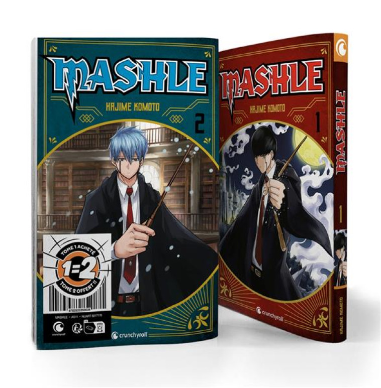 MASHLE 1=2 (T1+T2 GRATUIT) - KOMOTO HAJIME - KAZE