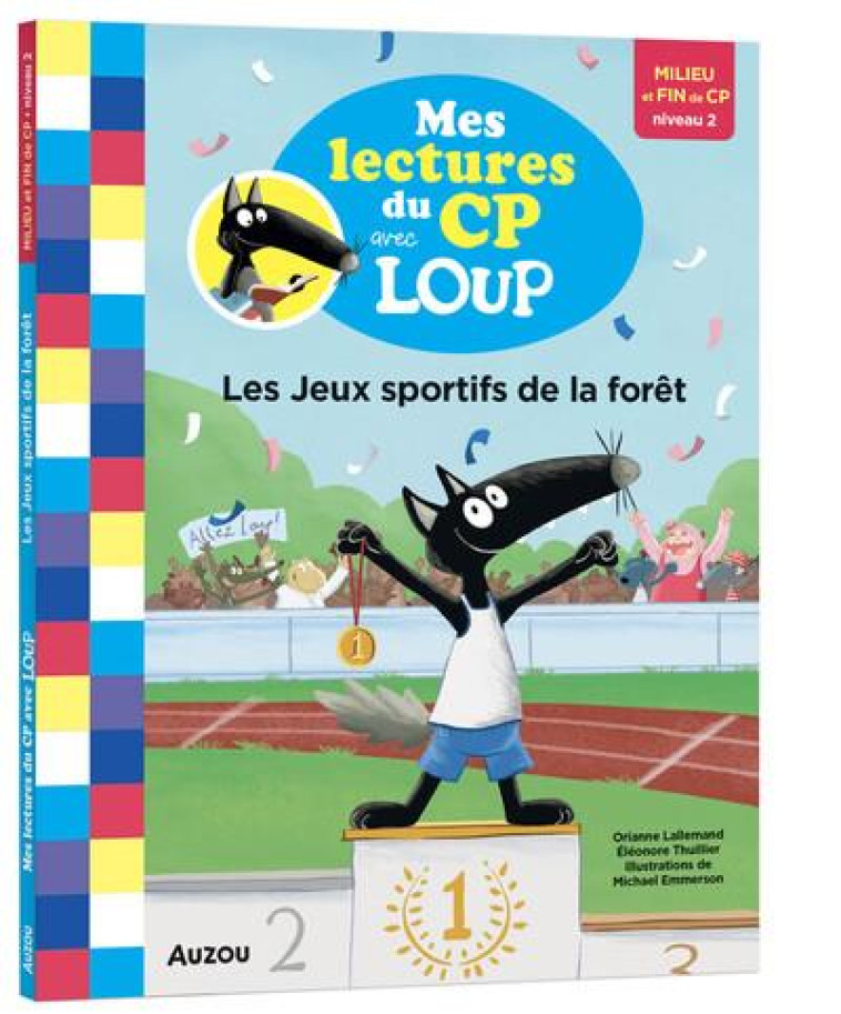 LES JEUX SPORTIFS DE LA FORET CP NIVEAU 2 - LALLEMAND/THUILLIER - PHILIPPE AUZOU