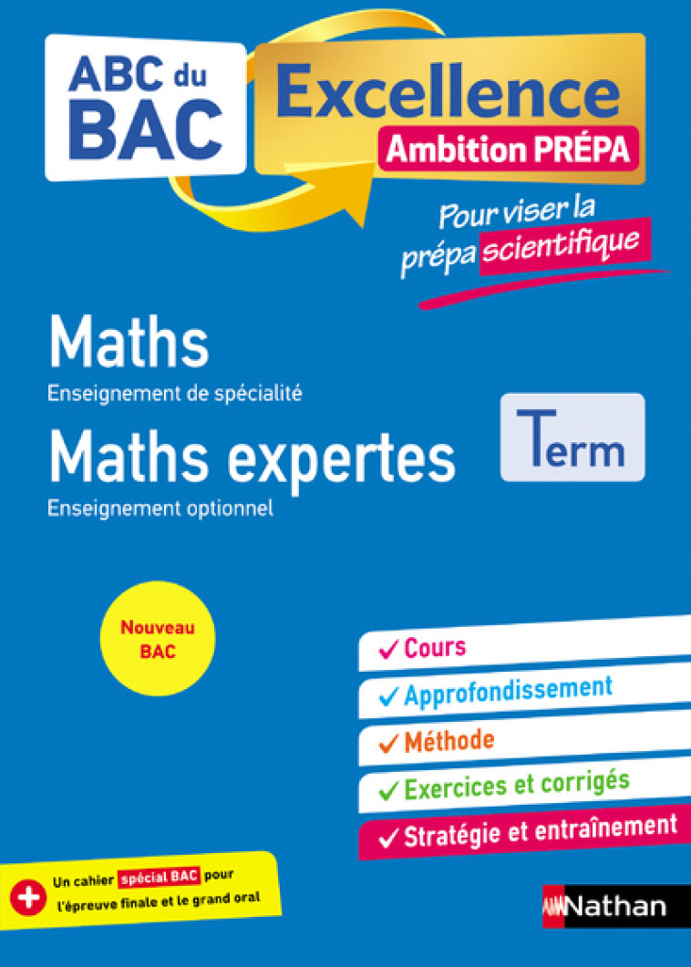 SPECIALITE MATHS  + MATHS EXPERTES TLE 2021 AMBITION PREPA - CHASSARD/LIXI - NATHAN