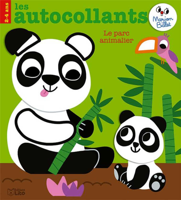 AUTOCOLLANTS LE PARC ANIMALIER 2-4 ANS - BILLET MARION - LITO