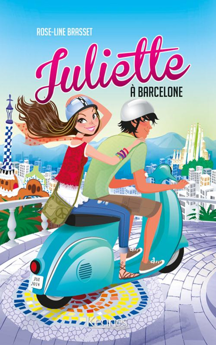 JULIETTE A BARCELONE - BRASSET ROSE-LINE - Kennes Editions