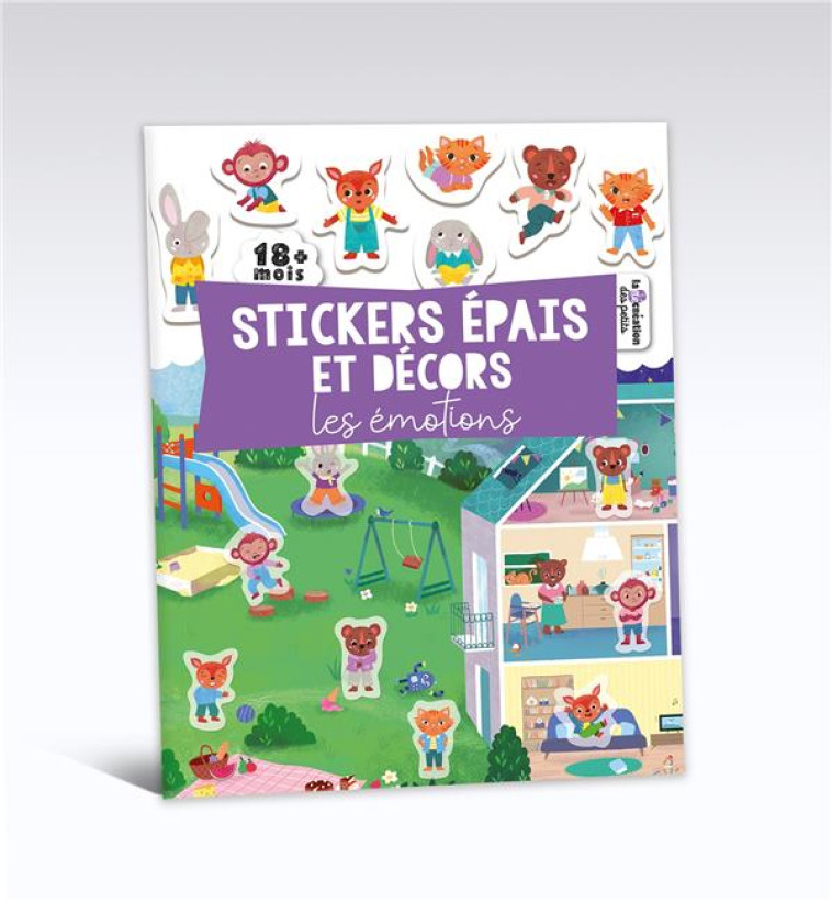 STICKERS EPAIS ET DECORS LES EMOTIONS - SOLENNE & THOMAS - NC