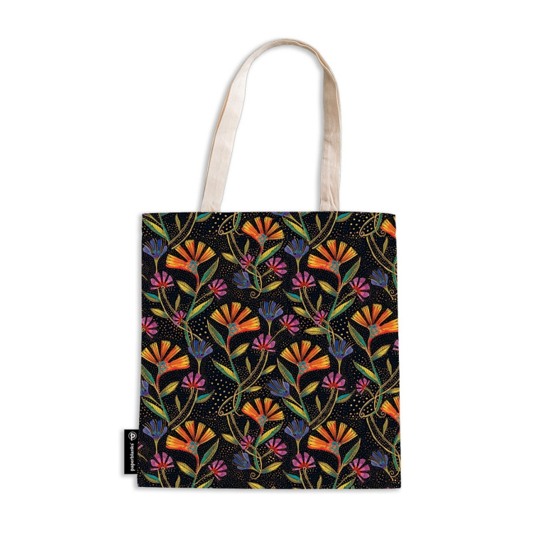 TOTE BAG FLEURS SAUVAGES CREATIONS AMUSANTES - XXX - PAPERBLANKS