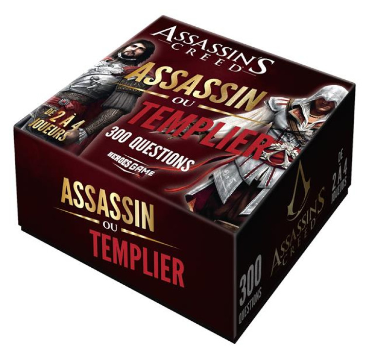 BOITE ASSASSIN OU TEMPLIER - 300 QUESTIONS - T. PUYSSEGUR ALAIN - NC