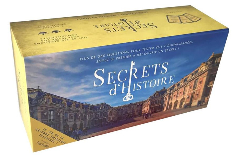 SECRETS D-HISTOIRE LE JEU - PLUS DE 350 QUESTIONS POUR TESTER VOS CONNAISSANCES. SOYEZ LE PREMIER A - LUCIE BECQUET - NC