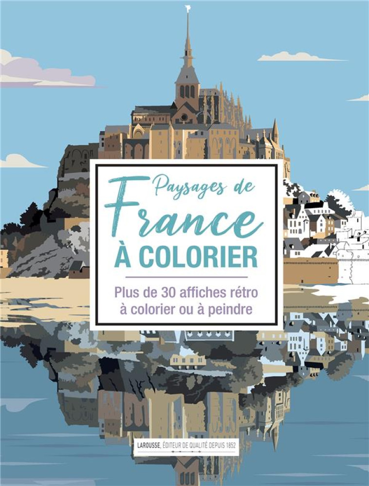 PAYSAGES DE FRANCE A COLORIER AVEC MARCEL - XXX - NC