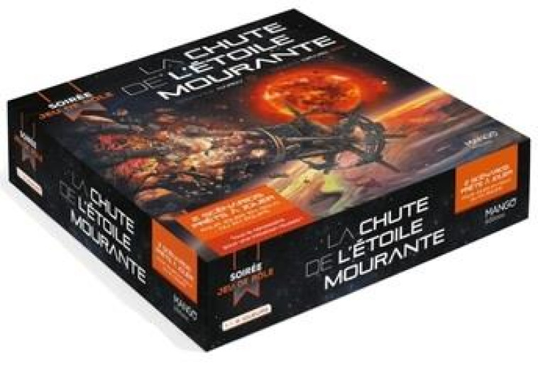 SOIREE JEU DE ROLE - LA CHUTE DE L-ETOILE MOURANTE. 2 SCENARIOS POUR JOUER EN SOLO OU EN EQUIPE - HARDY/GIRARD - NC