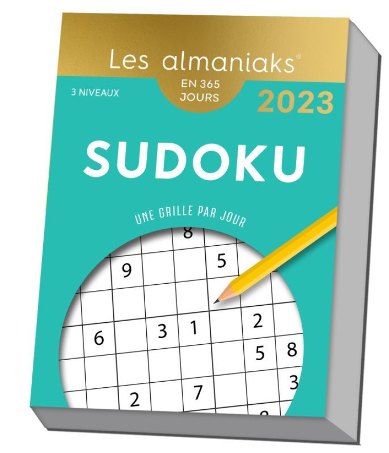 ALMANIAK SUDOKU 2023 - EDITIONS 365 - 365 PARIS