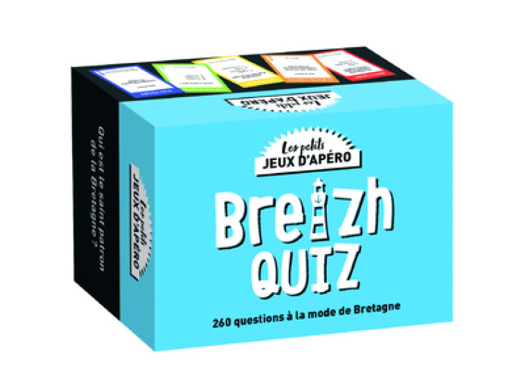 LES PETITS JEUX D-APERO - BREIZH QUIZ, NE - VILLEBRUN MURIEL - FIRST